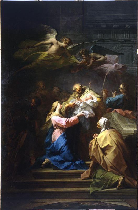 presentation de jesus au temple