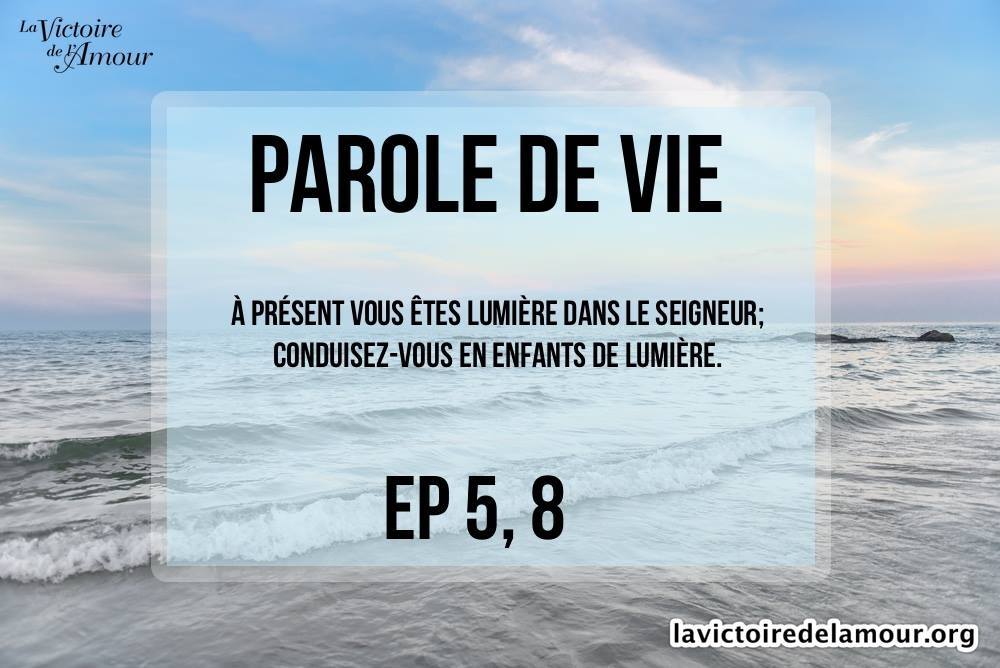 Parole de vie