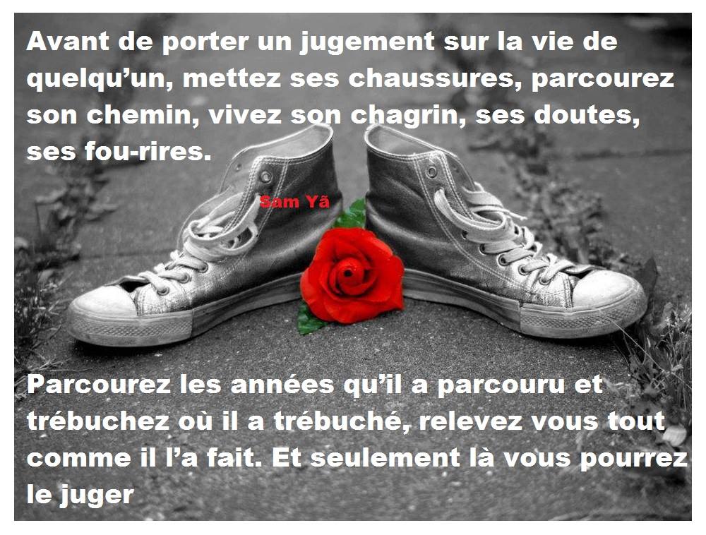 Ne jugez pas..